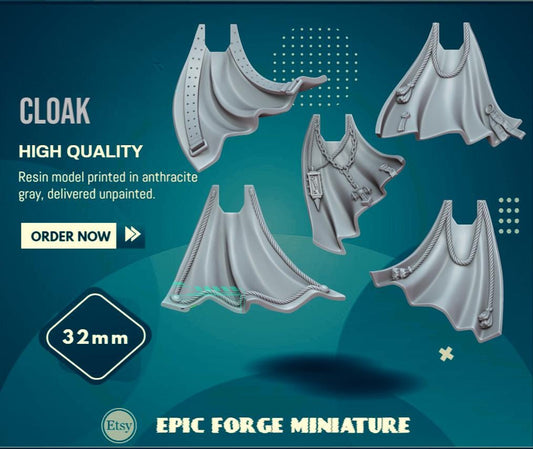 Pack x5 Neutral Cloak set 3 - 32 mm