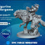 Figurine Storm wolfrider 2 - 32 mm
