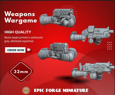 Pack x4 Blaster SPACE VIKINGS - 32 mm