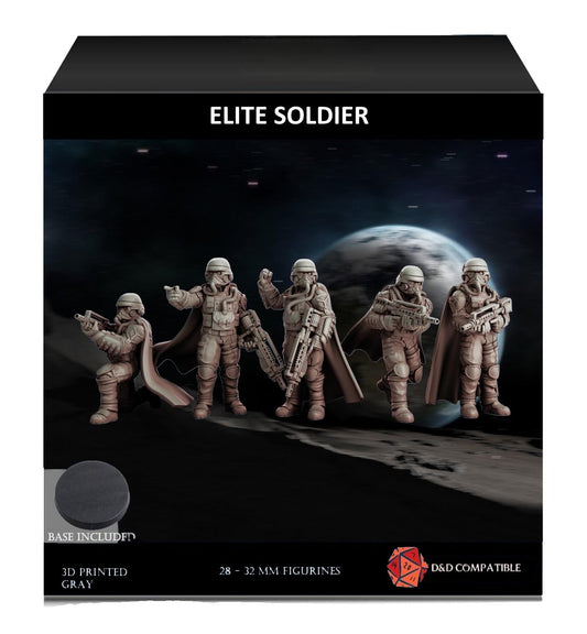Pack x5 Elite Soldier SET - Epic Forge Miniatures