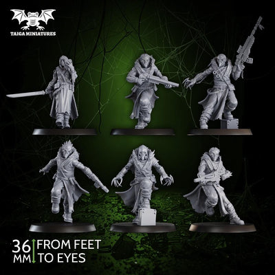 Pack x6 Ravenclaw Gang SET - Epic Forge Miniatures
