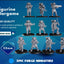 PACK 10 Satellitum Mechguards Squad - 32 mm