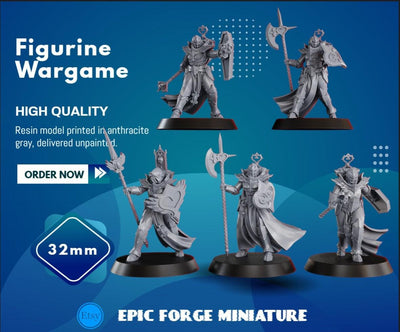 PACK 5 Maidens of Praesidium Squad - 32 mm