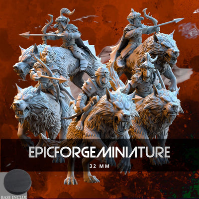 Gobelins Cavaliers du Désert Archers - 32 mm