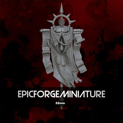 Crimson Angels Banner - 32 mm