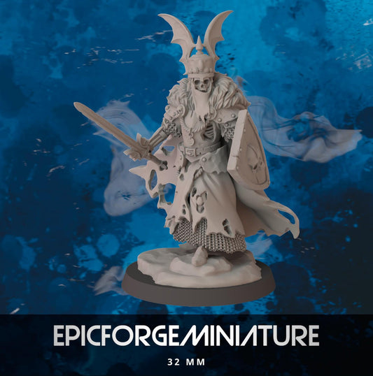 Figurine Wargame DnD Cimetière Phalanx Noble -  32 mm / Epic Forge Miniatures