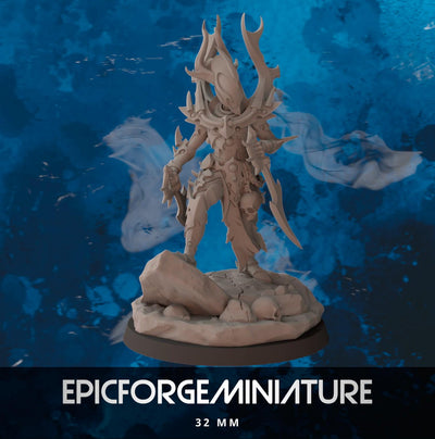 Figurine Wargame DnD Aeon l'Anihilateur -  32 mm / Epic Forge Miniatures