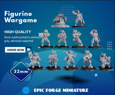 PACK 11 MSC Breakout Team - 32 mm