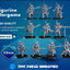 PACK 10 Satellitum Ranged Squad - 32 mm