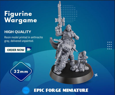 Miniaturen Aufseher der Ernteengel - 32 mm / Epic Forge Miniatures