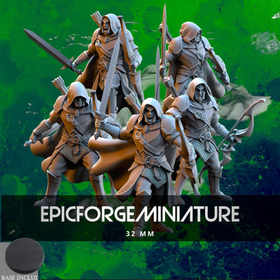 Elfes de Silvermoor Ombres d'Ashur - 32 mm