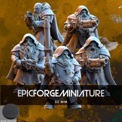 Tireurs d'élite des Royaumes nains - 32 mm