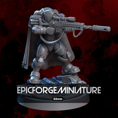 Figurine Ghostly Eliminator B - 32 mm