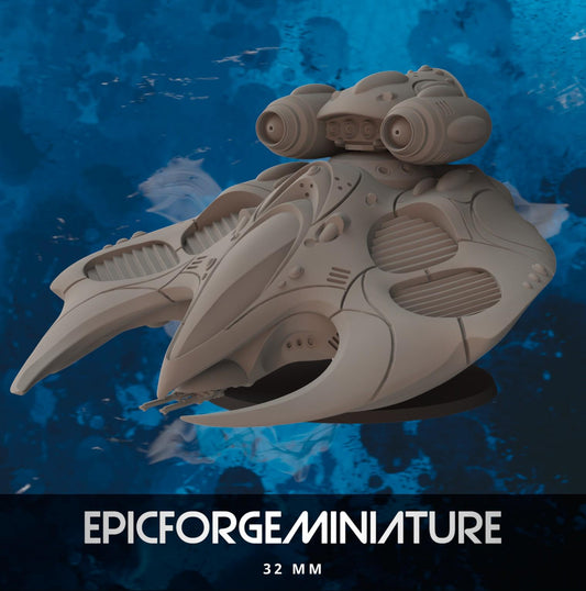 Figurine Wargame sci-fi Tank -  32 mm / Epic Forge Miniatures