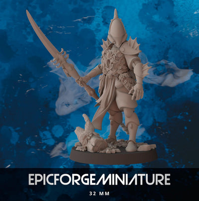 Figurine Wargame DnD Primeval Oracles -  32 mm / Epic Forge Miniatures