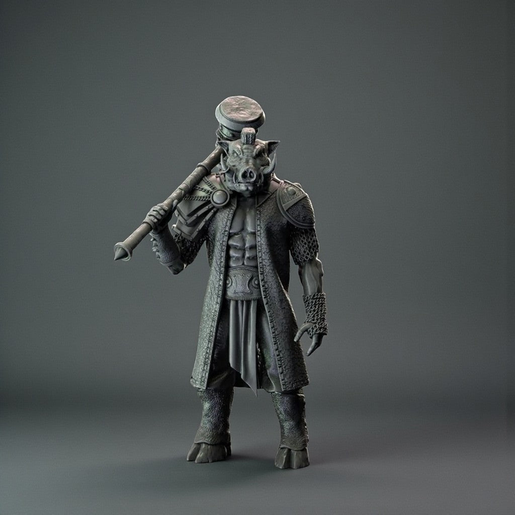 Wargame Hammer der Wildnis Figur - 32 mm / Epic Forge Miniatures - EightLegsMiniatures