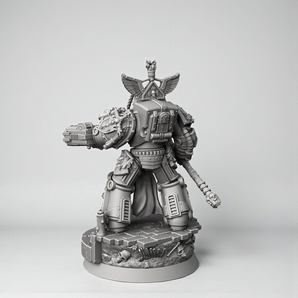 Wargame-Figur „Der Meister der Dämonenjäger“ – 32 mm / Epic Forge Miniatures – EightLegsMiniatures