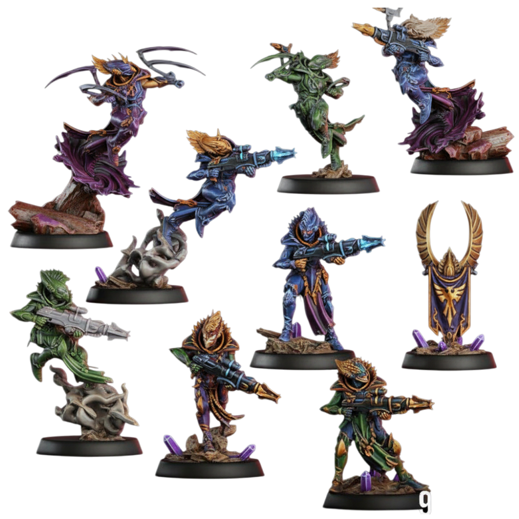 Pack x9 Anchorites Webstriders - 32 mm