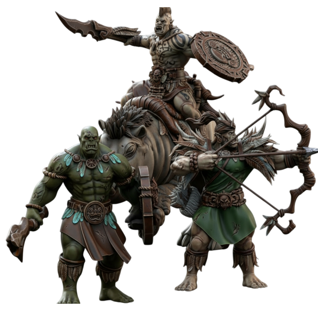 Salanaar guerrier Orc - 32 mm