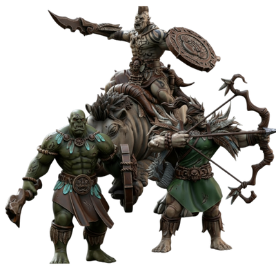 Salanaar guerrier Orc - 32 mm