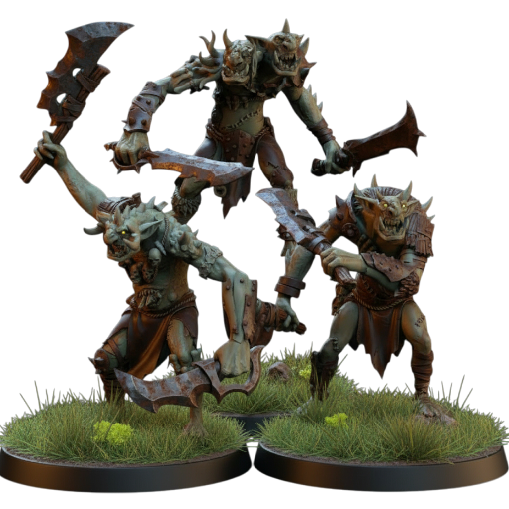 Trolls des royaumes de la pagaillee - 32 mm