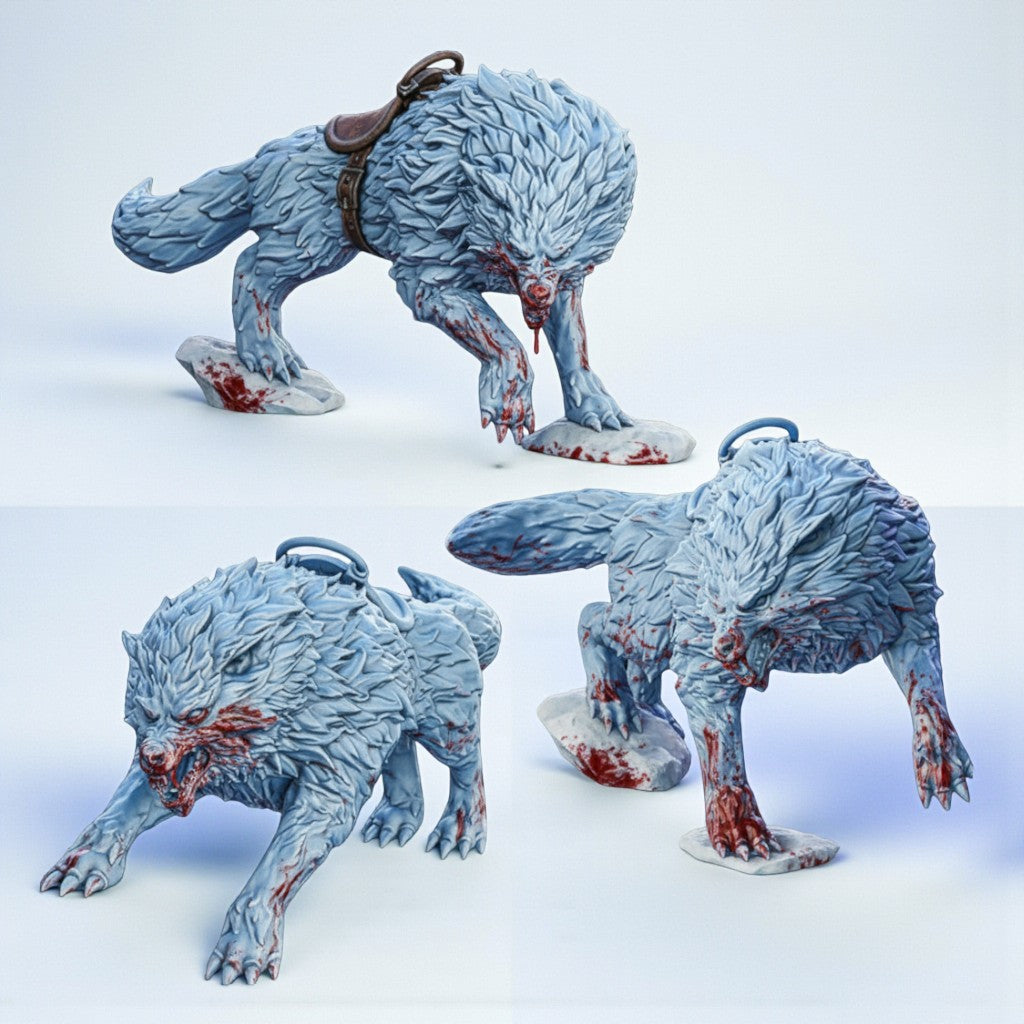 Wolfriders' Wolves  - 32 mm