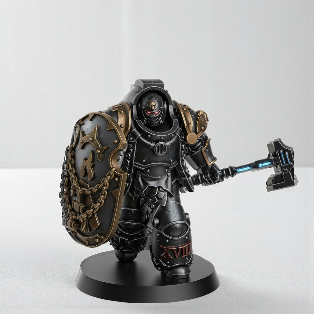 Millennium Wars Magma Forged Warrior - 32 mm – Epic Forge Miniature