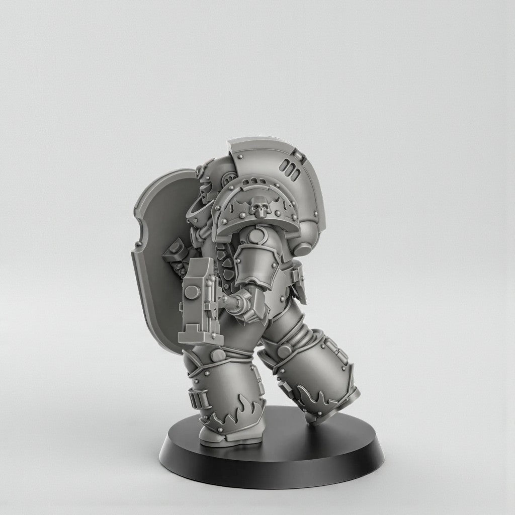Millennium Wars Magmageschmiedeter Krieger – 32 mm