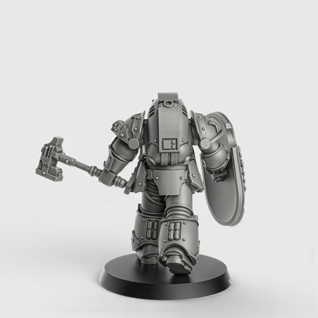 Millennium Wars Magmageschmiedeter Krieger – 32 mm