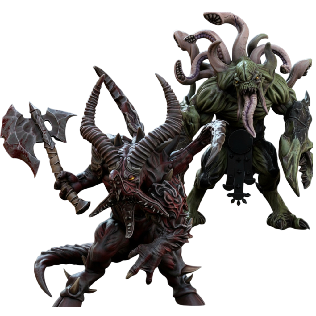 Les royaumes de la pagaille Abominations - 32 mm