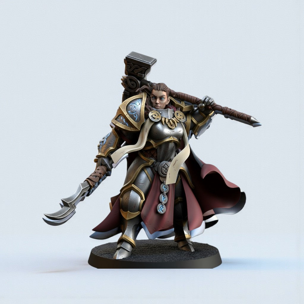 Valeskya, Capitaine du Stormwolf - 32 mm