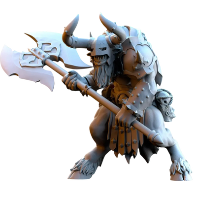 Commandement des Minotaures de Realms of Mayhem - 32 mm