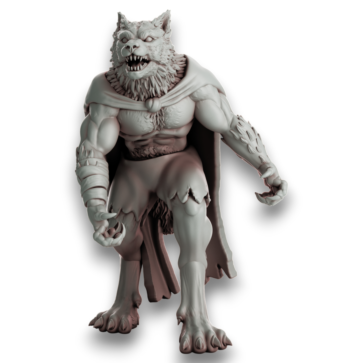 Pack x5 Meute de loups-garous 32 mm