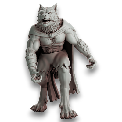 Pack x5 Meute de loups-garous 32 mm