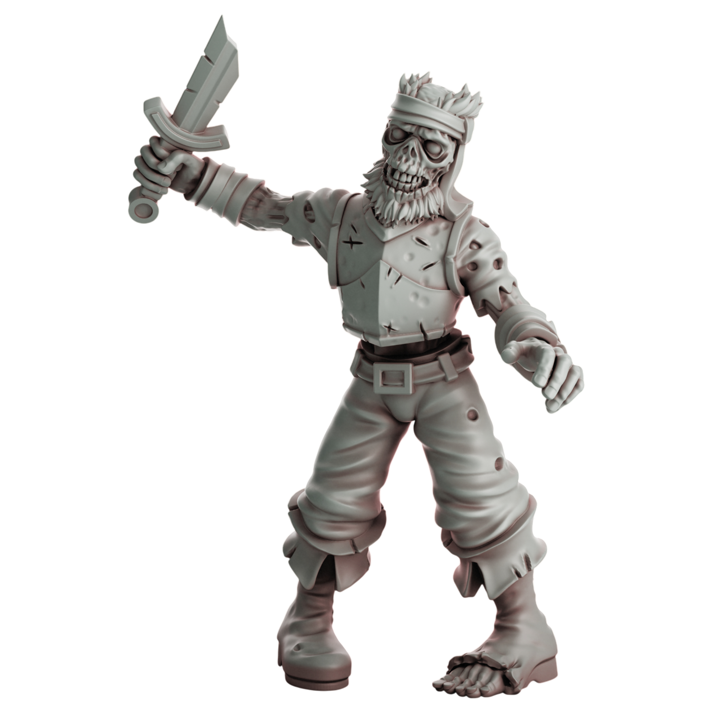 Pack x5 Escouade de zombies 32 mm