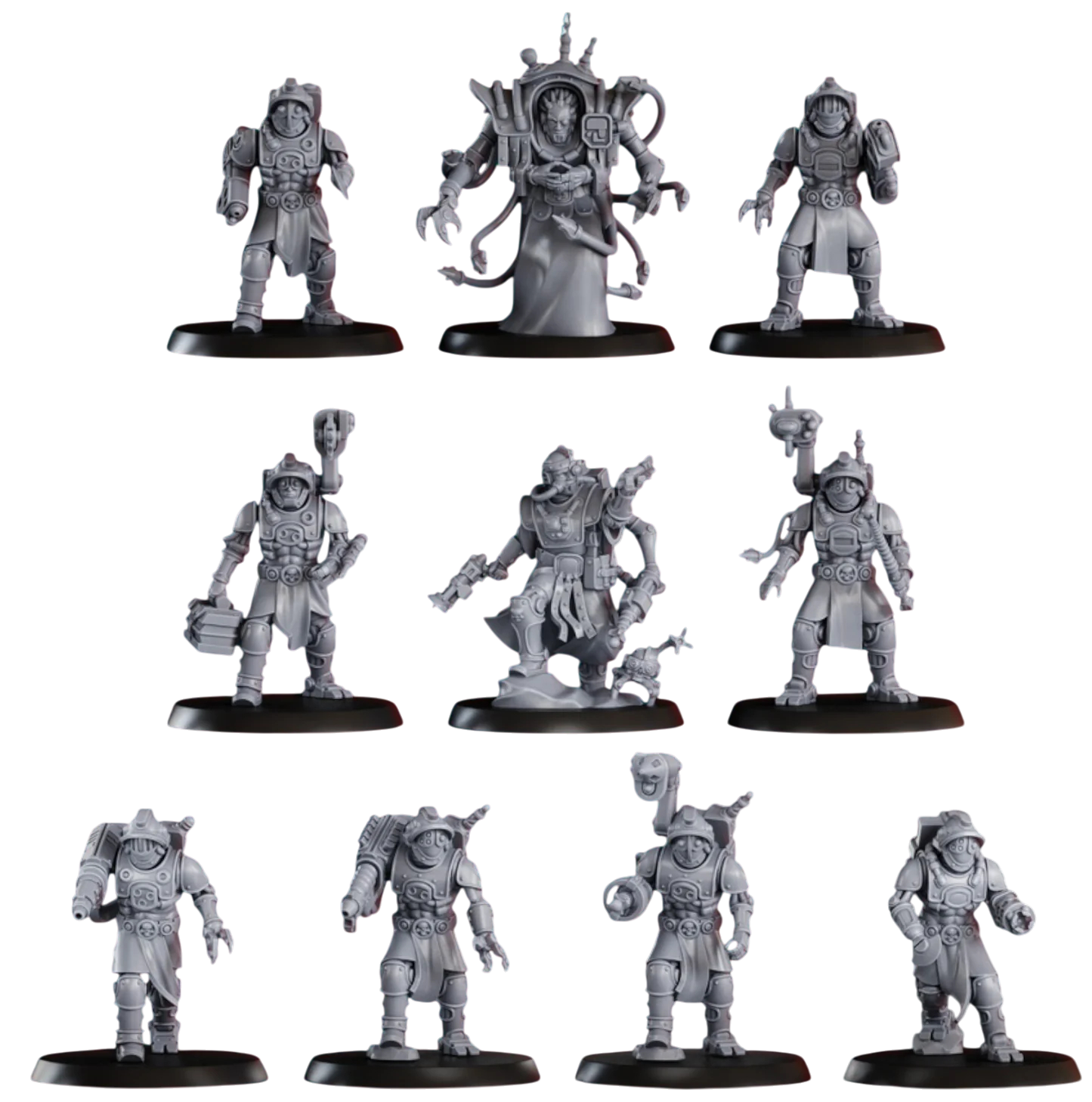 Pluto's Mechanized Liquidation Team Squad - 32 mm