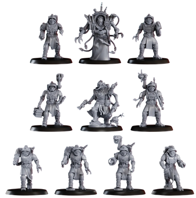 Pluto's Mechanized Liquidation Team Squad - 32 mm