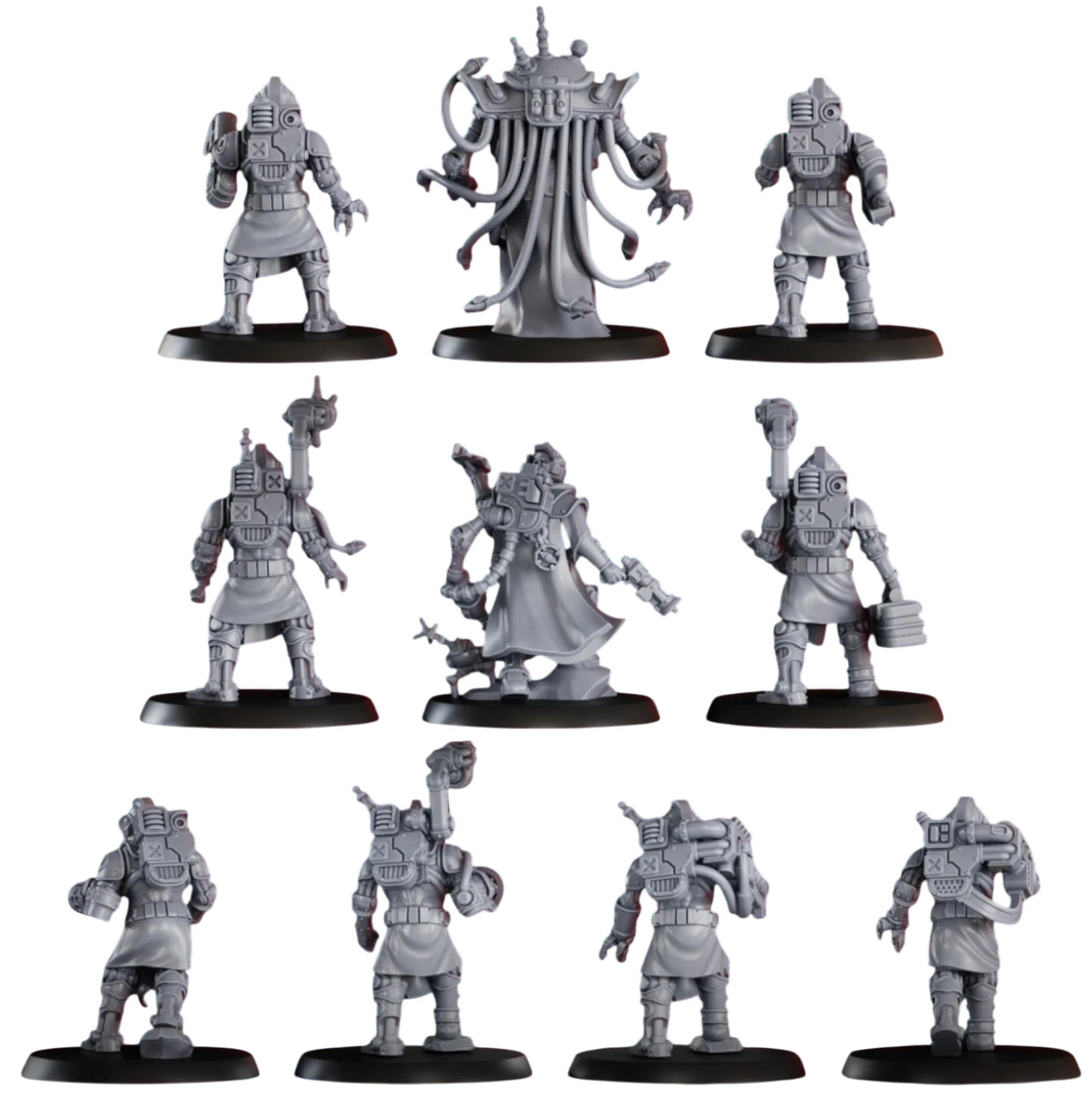 Pluto's Mechanized Liquidation Team Squad - 32 mm