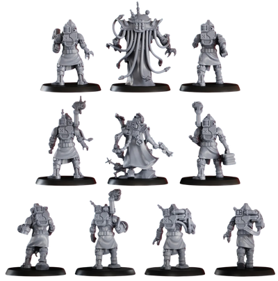 Pluto's Mechanized Liquidation Team Squad - 32 mm