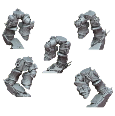 Pack x5 Assault Legs - 32 mm
