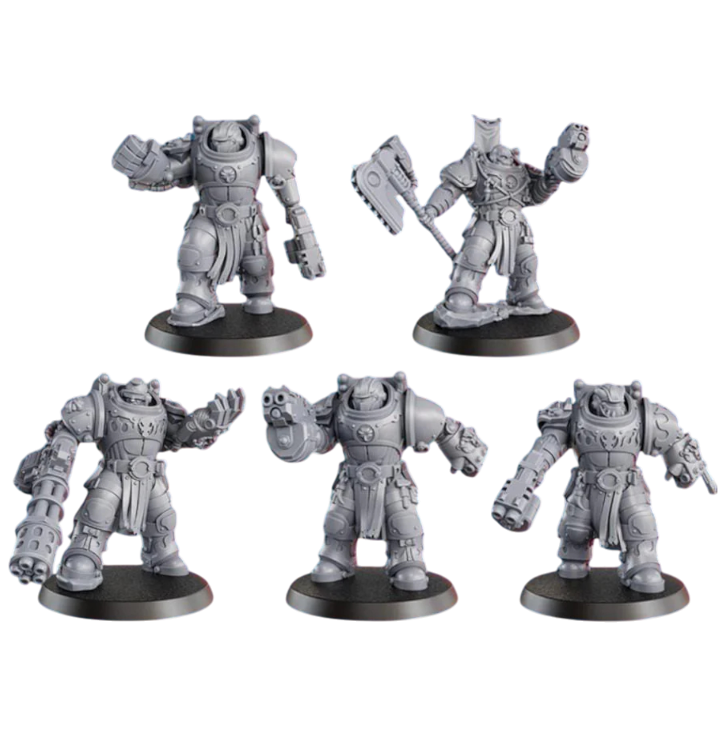 PACK 5 Ignisaurus Clan Destroyers Squad - 32 mm