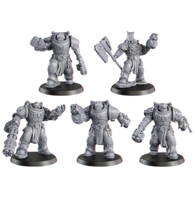 PACK 5 Ignisaurus Clan Destroyers Squad - 32 mm