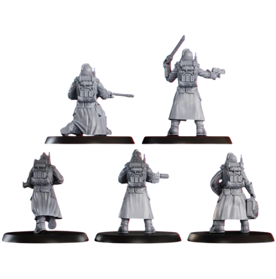 PACK 5 2nd Death Division Grenadier Squad - 32 mm