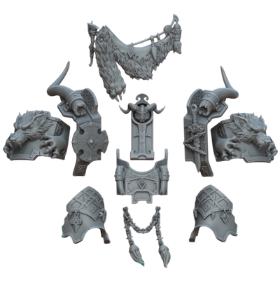 Space Vikings Mech Kit  -  32 mm / Epic Forge Miniatures