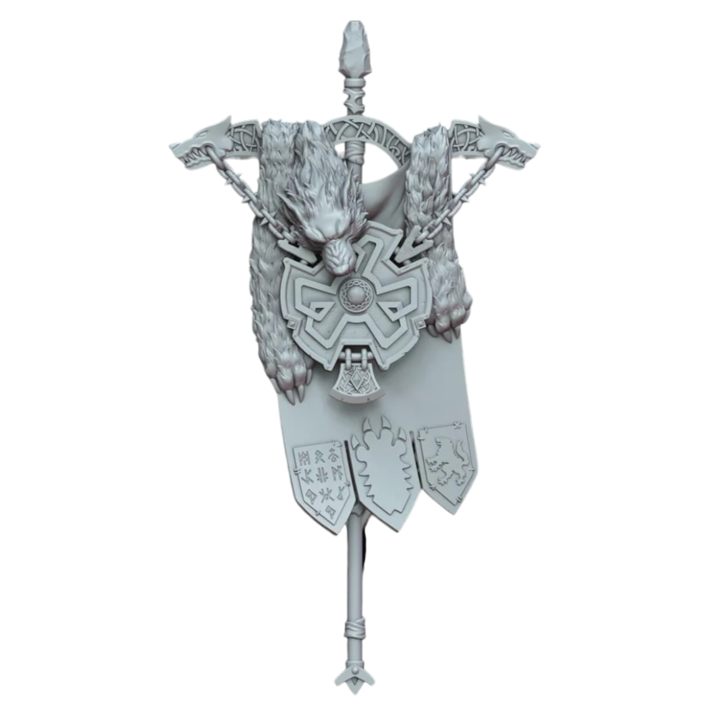 Space Viking Banner - 32 mm