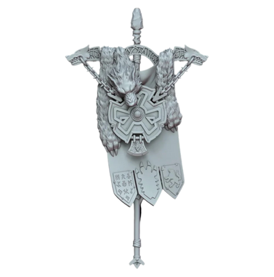 Space Viking Banner - 32 mm