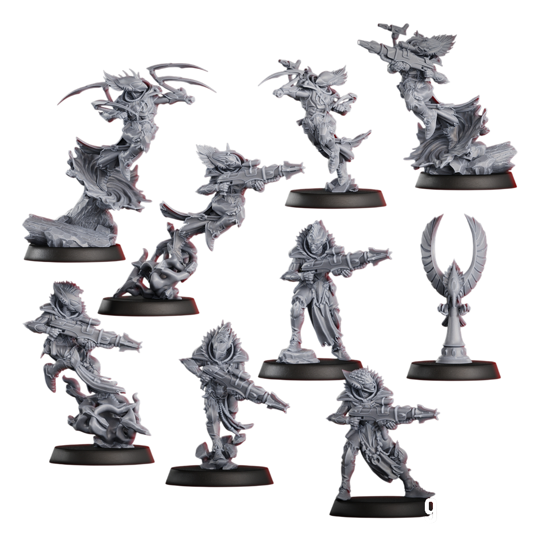 Pack x9 Anchorites Webstriders - 32 mm
