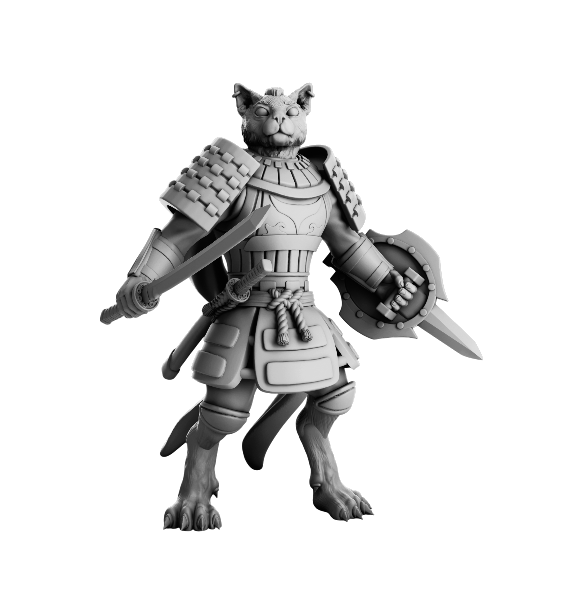 Pack x5 Tabaxi Set - 28 mm